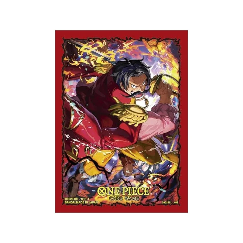One Piece Card Game - Official Card Sleeve (70 Sleeves) - Gol D. Roger